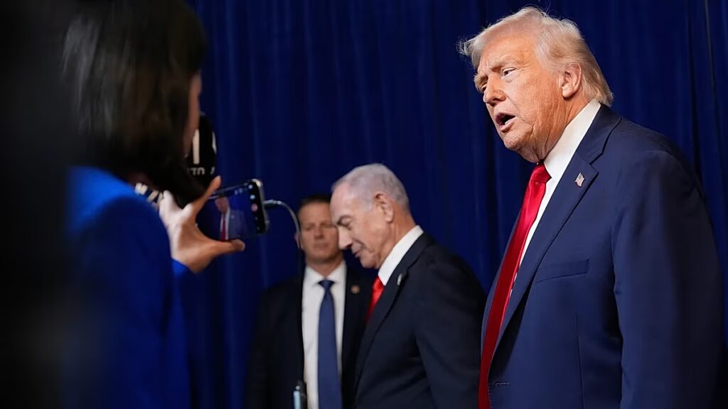 Trump szerint a Hamásznak rövid ideje van a lefegyverzésre, különben „a pokol lesz fizetnie” Netanjahu megbeszélései után