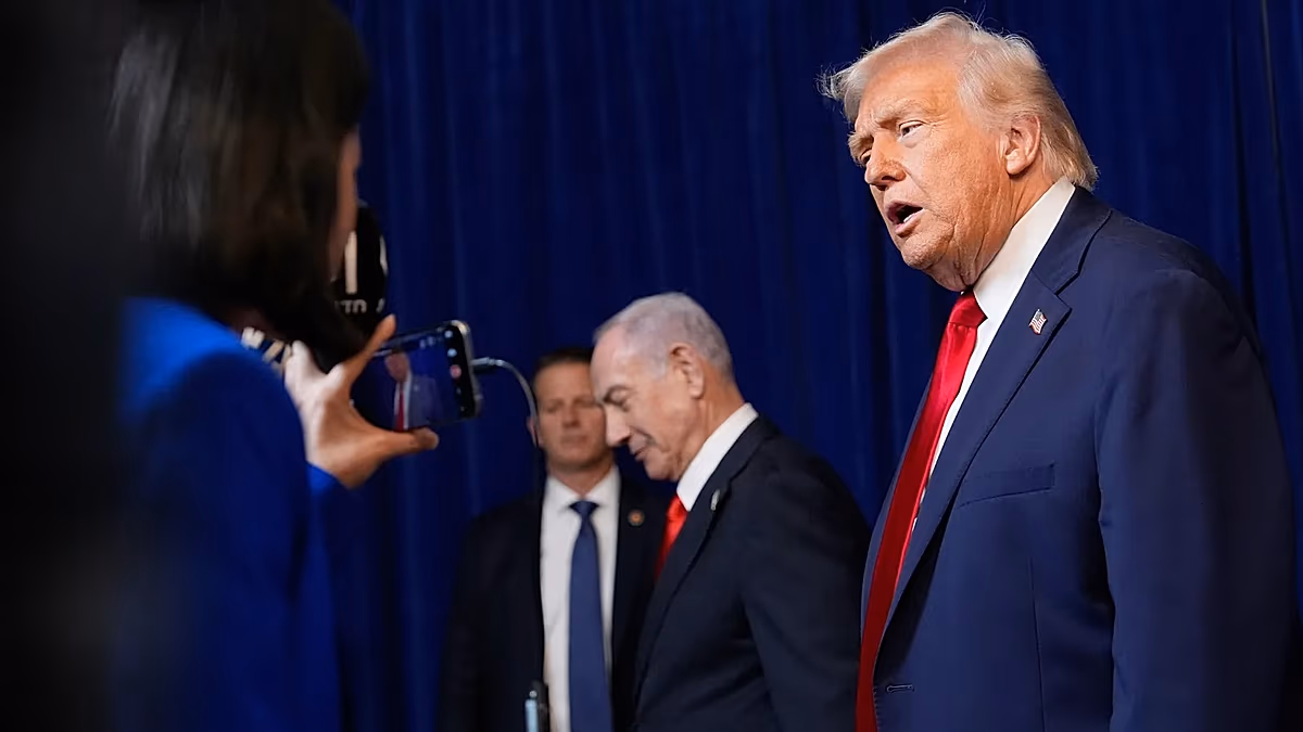 Trump szerint a Hamásznak rövid ideje van a lefegyverzésre, különben „a pokol lesz fizetnie” Netanjahu megbeszélései után