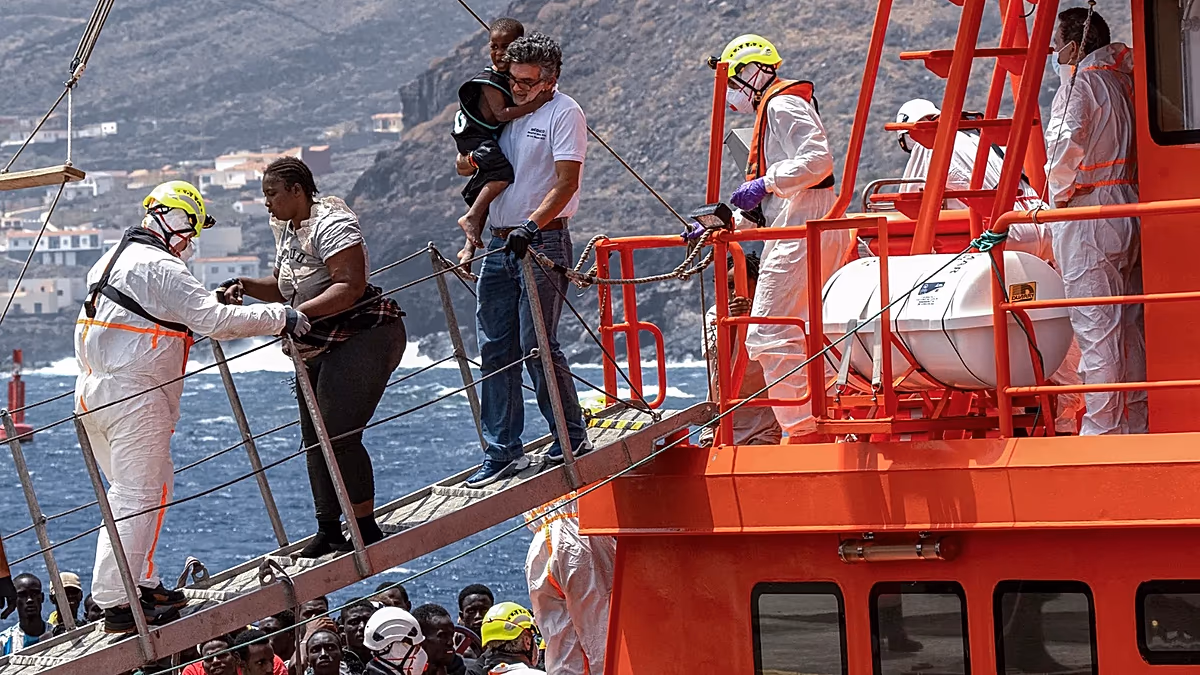 Több mint 3000 migráns halt meg 2025-ben, amikor tengeren próbáltak eljutni Spanyolországba – közölte a civil szervezet