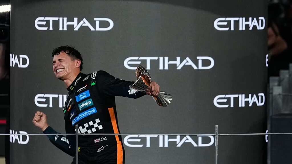 A McLaren pilótája, Lando Norris nyerte az első Forma-1-es világbajnokságot