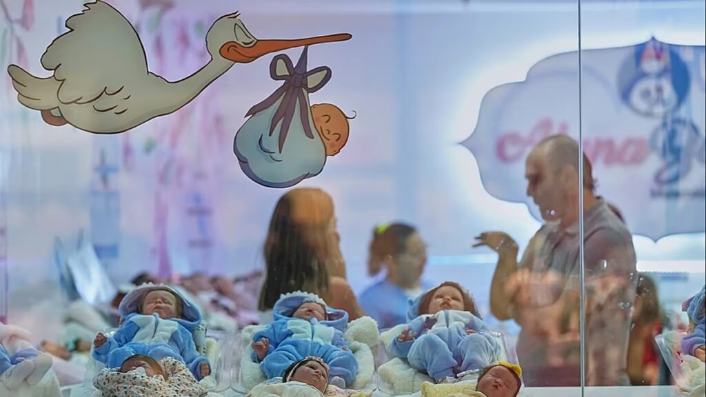 A jelentés szerint Közép-Ázsia népesedési fellendülése ellentétben áll Európa demográfiai hanyatlásával