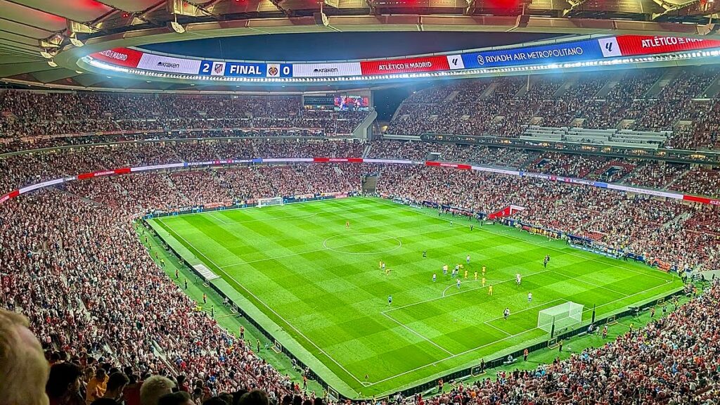 Intelligens futballstadionok: a madridi Metropolitano úttörő új technológiával tekint a jövőbe