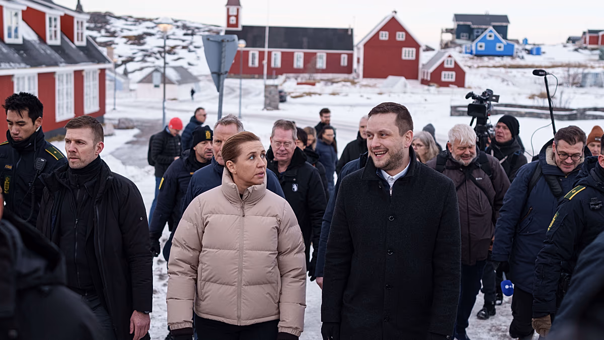 Mette Frederiksen dán miniszterelnök Grönlandra látogat, hogy „támogasson”