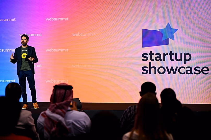 A Web Summit Qatar 2026 színpadán