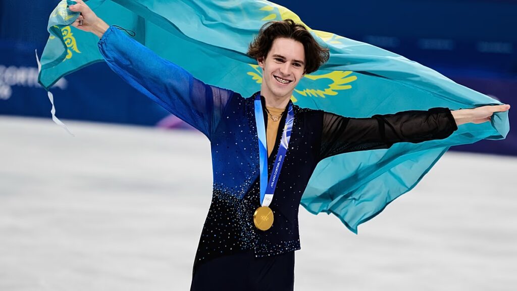 Mihail Saidorov történelmi műkorcsolya olimpiai aranyat nyert Kazahsztánnak a Milano Cortina játékokon