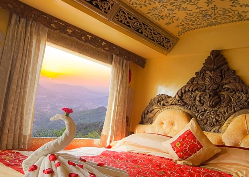 Egy kabin a Palace on Wheels vonaton