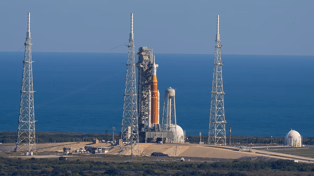 A NASA egy „nedves ruha” próbát fog végezni a közelgő Hold-misszióhoz. Mi az?