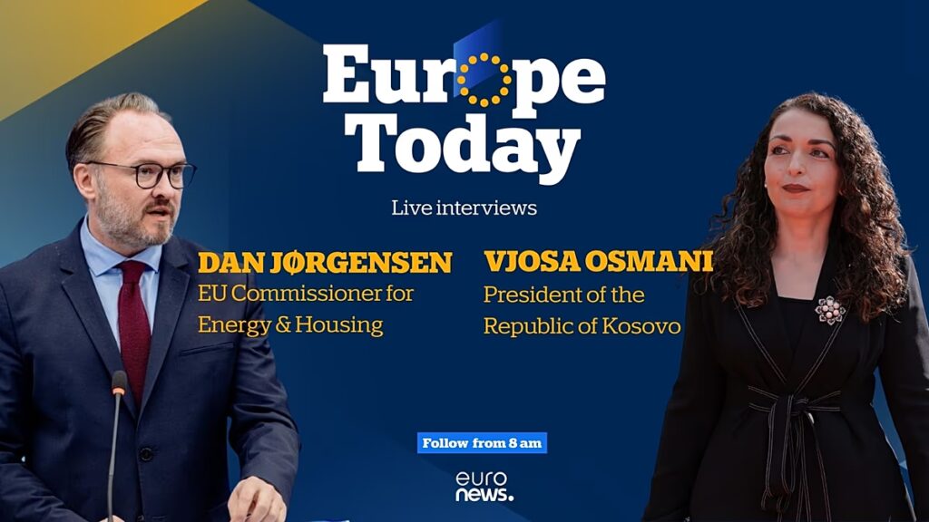 Európa ma: Az Európai Bizottság lakásügyi biztosa és Koszovó elnöke élőben csatlakozik