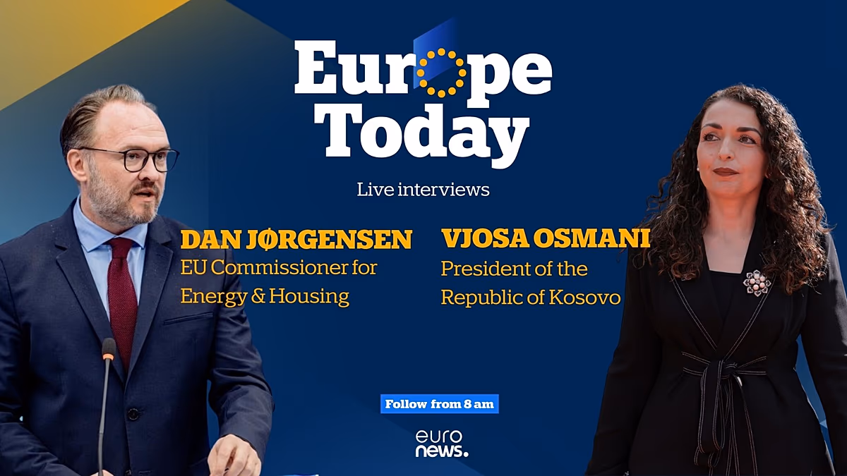 Európa ma: Az Európai Bizottság lakásügyi biztosa és Koszovó elnöke élőben csatlakozik