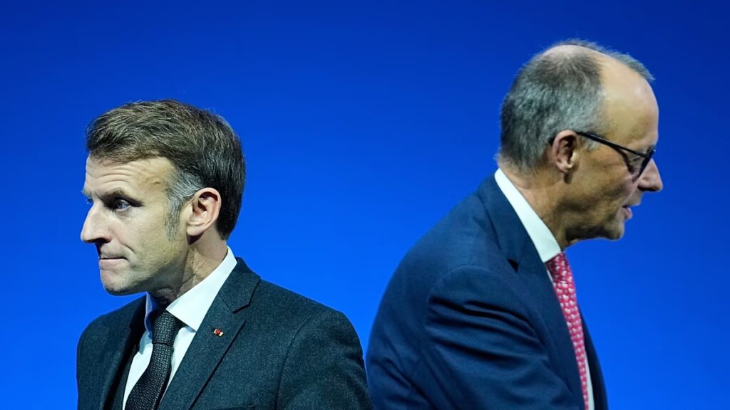 Macron megvédi az FCAS sugárhajtású projektjét, mint a Merz és az Airbus két vadászrepülő opciót