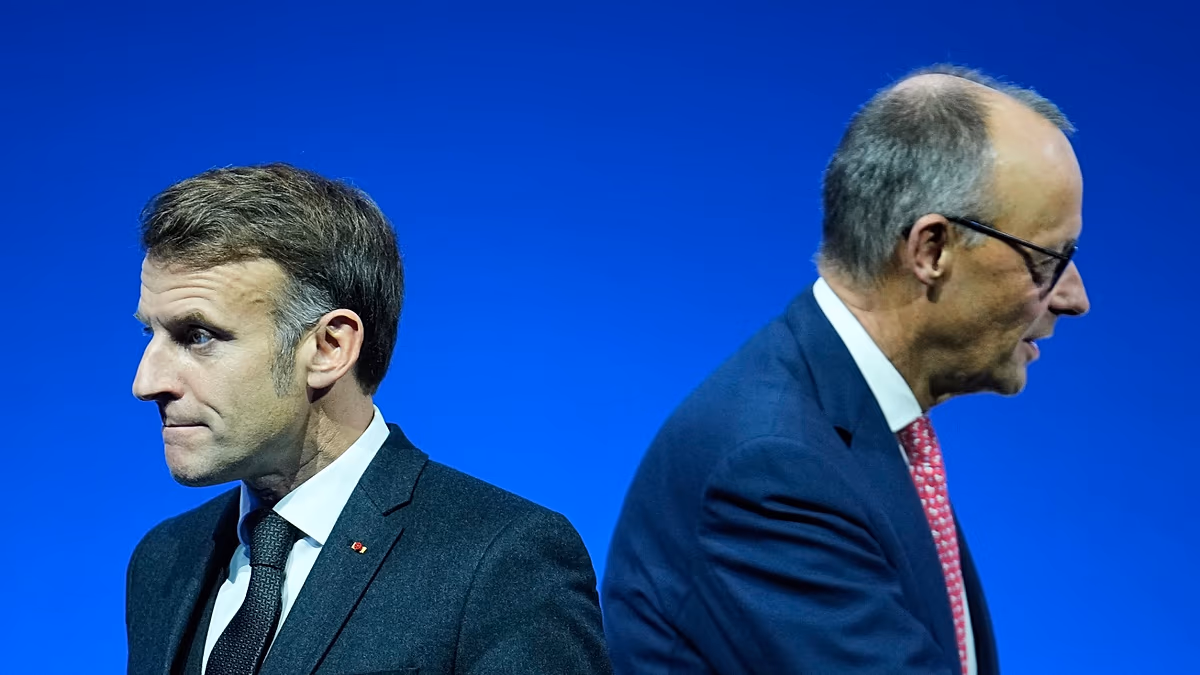 Macron megvédi az FCAS sugárhajtású projektjét, mint a Merz és az Airbus két vadászrepülő opciót