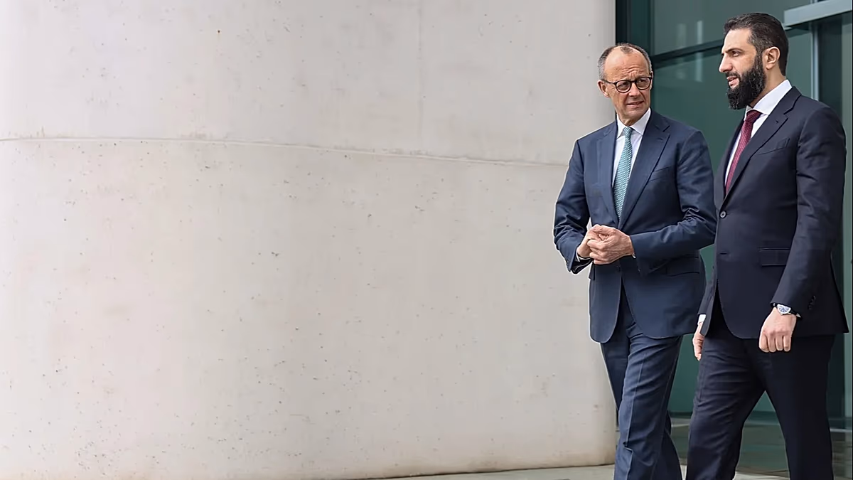 Friedrich Merz kancellár szerint Németország és Szíria „közösen dolgozik” a menekültek visszatérésén
