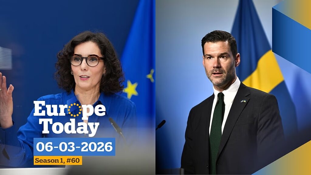 Europe Today: Lahbib biztos és a svéd migrációs miniszter reagál az iráni háborúra