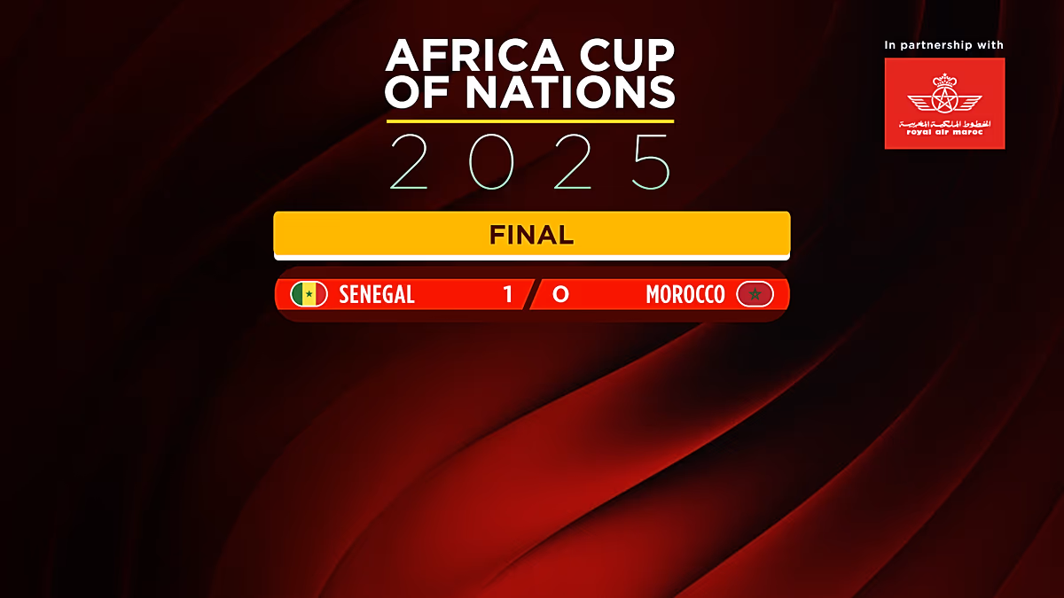 Szenegál elkábította Marokkót az AFCON 2025 döntőjében, hogy megtartsa a kontinentális koronát