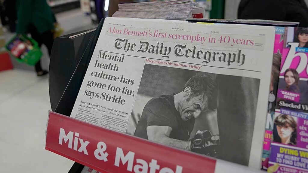 Az Egyesült Királyság jóváhagyta a Telegraph újság átvételét a német Axel Springer kiadóóriás által