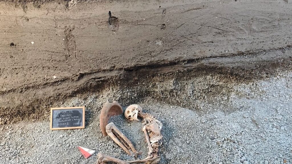 Pompeji menekülés: A mesterséges intelligencia rekonstruálja a kitörés áldozatának utolsó gesztusát