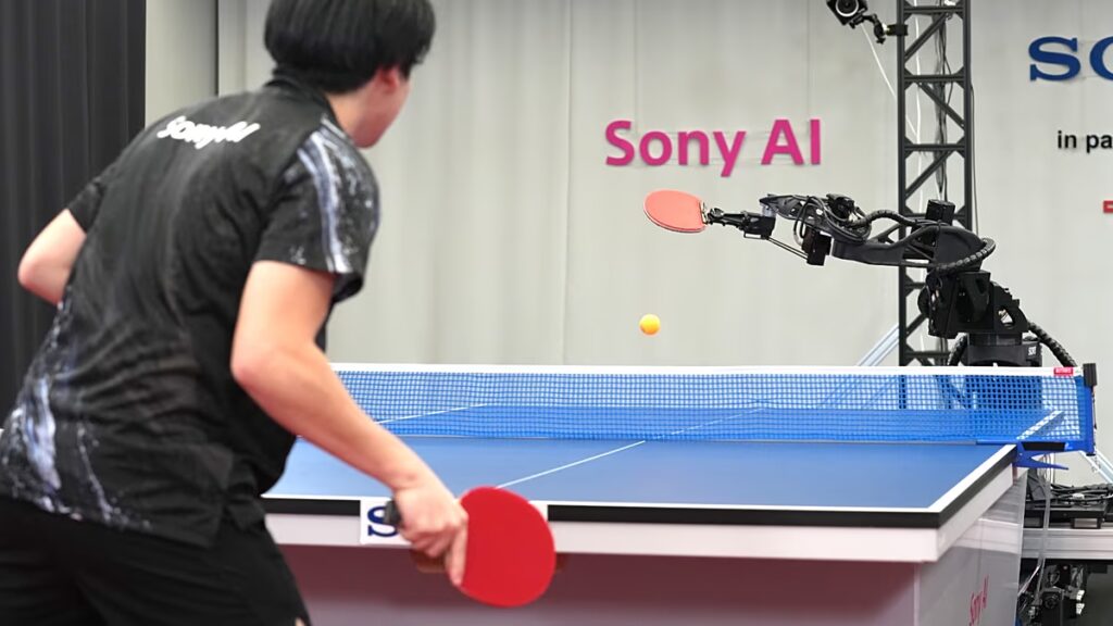 Ismerje meg az ACE-t: A mesterséges intelligencia robot képes legyőzni az asztalitenisz profikat