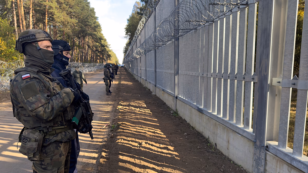 Lengyelország fehérorosz határán 96 százalékkal csökkent az illegális bevándorlási kísérletek száma