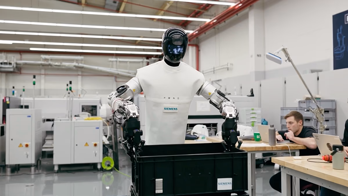 Működhetnek-e az AI robotok az emberek mellett? A Siemens és az NVIDIA egy humanoid robotot próbál ki