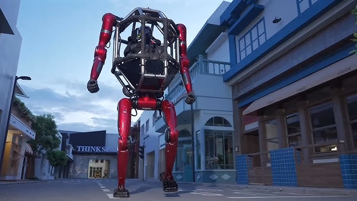 A kínai Unitree egy lovagolható, faltörő robotot mutat be egyenesen a sci-fiből