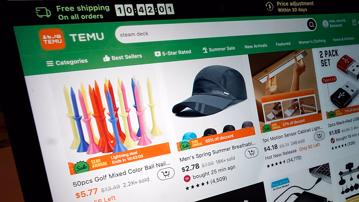 Az EU 200 millió eurós bírságot szabott ki a Temu kínai e-kereskedelmi óriásra veszélyes babajátékok és hibás töltők miatt