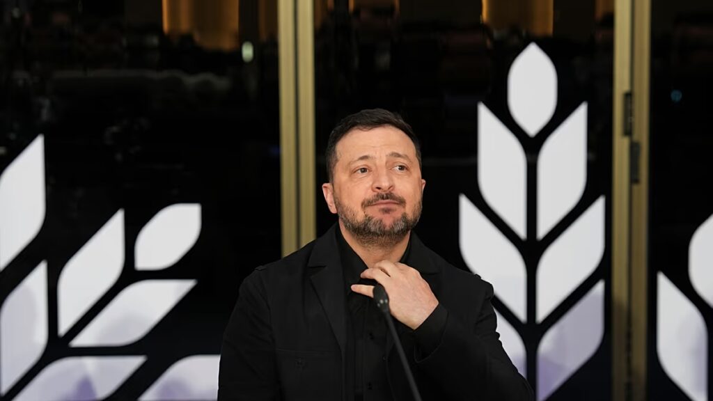 Nawrocki lengyel elnök meg akarja fosztani Zelenszkijt Lengyelország legmagasabb kitüntetésétől