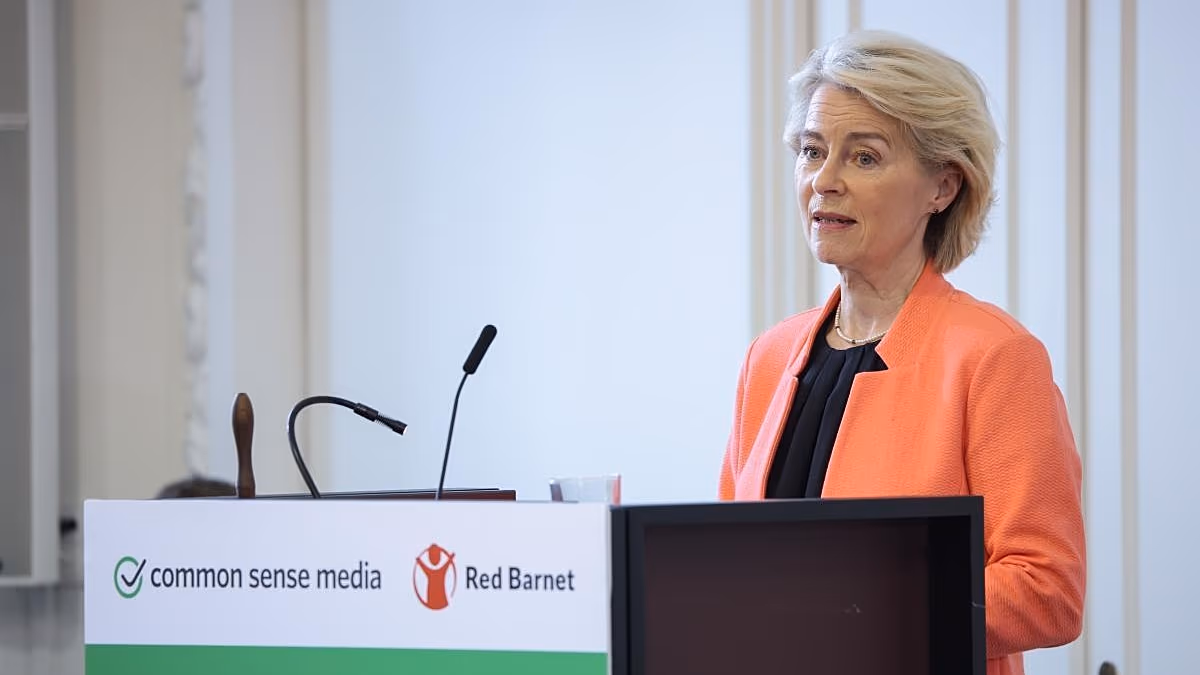 Von der Leyen szerint az EU idén nyáron javasolhatja a közösségi média betiltását a gyermekek számára