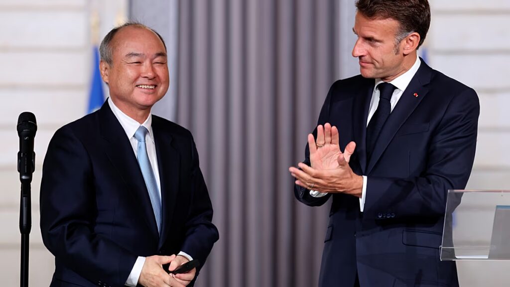 „Több ezer magas képzettséget igénylő munkahely létrehozása”: A SoftBank 75 milliárd eurót fektet be francia mesterséges intelligencia-adatközpontokba