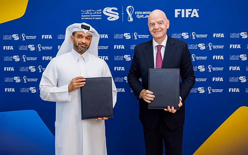 A FIFA egyetértési megállapodást ír alá Katarral, hogy megosszák szakértelmüket a világbajnokságok lebonyolításával kapcsolatban