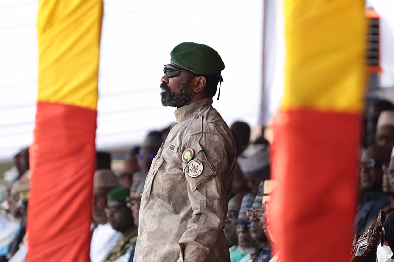 A mali junta vezetője, Assimi Goita tábornok Bamakóban, 2026. április 30.