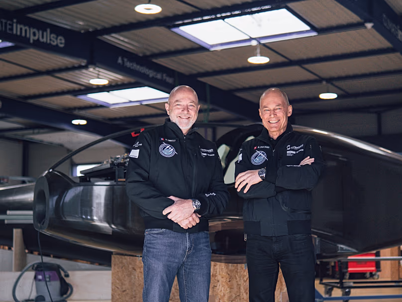 Bertrand Piccard (R)
