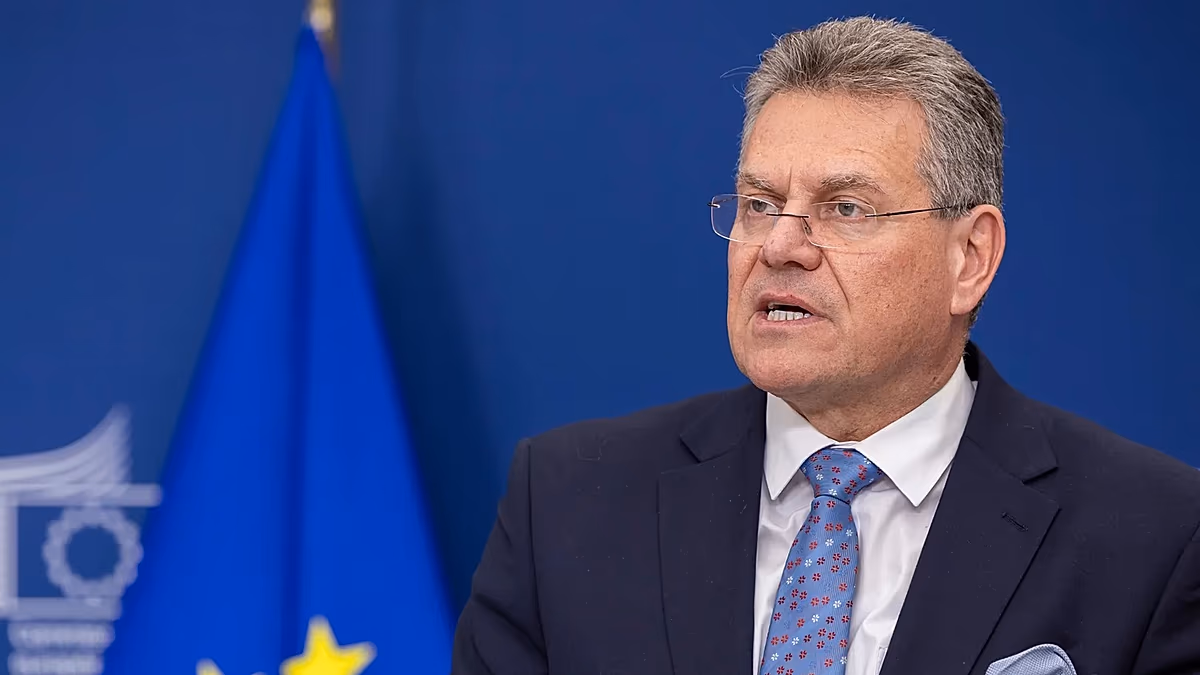 Az EU kereskedelmi főnöke találkozik kínai megbízottjával a heves kereskedelmi feszültségek közepette
