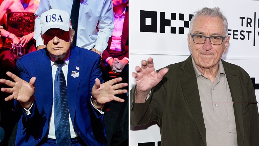 Robert De Nironak van egy négyszavas filmes utalása Donald Trumpra