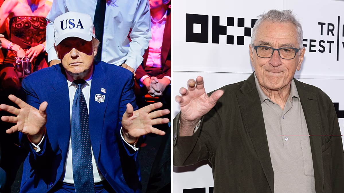 Robert De Nironak van egy négyszavas filmes utalása Donald Trumpra