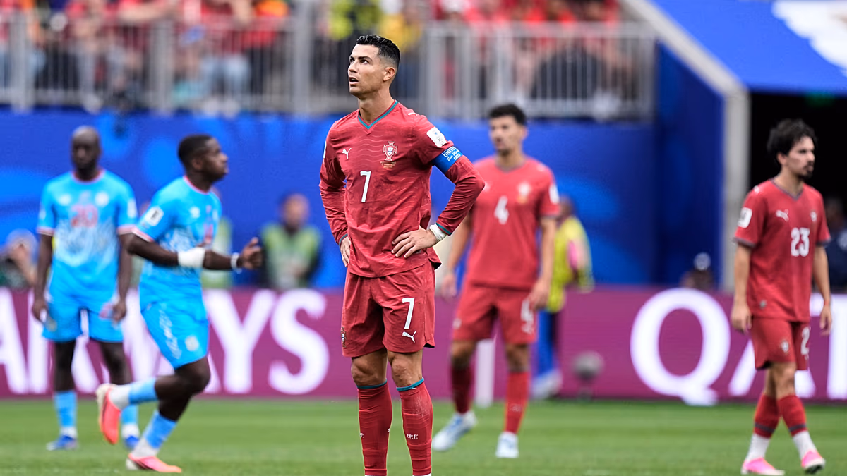 Cristiano Ronaldo a média visszacsapásaival szembesül, amikor a szakértők Portugália kiállítását sújtják a Kongói Demokratikus Köztársaság ellen