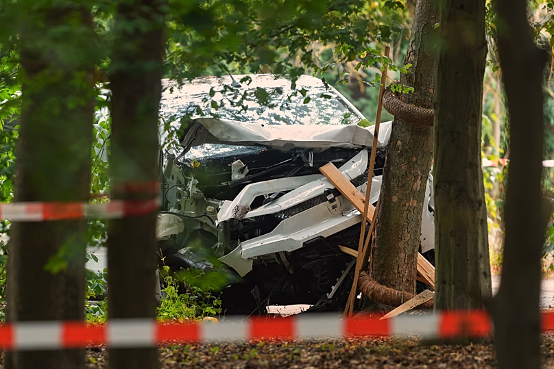 A támadót a tömegbe szállító furgon (AP fotó/Markus Schreiber)