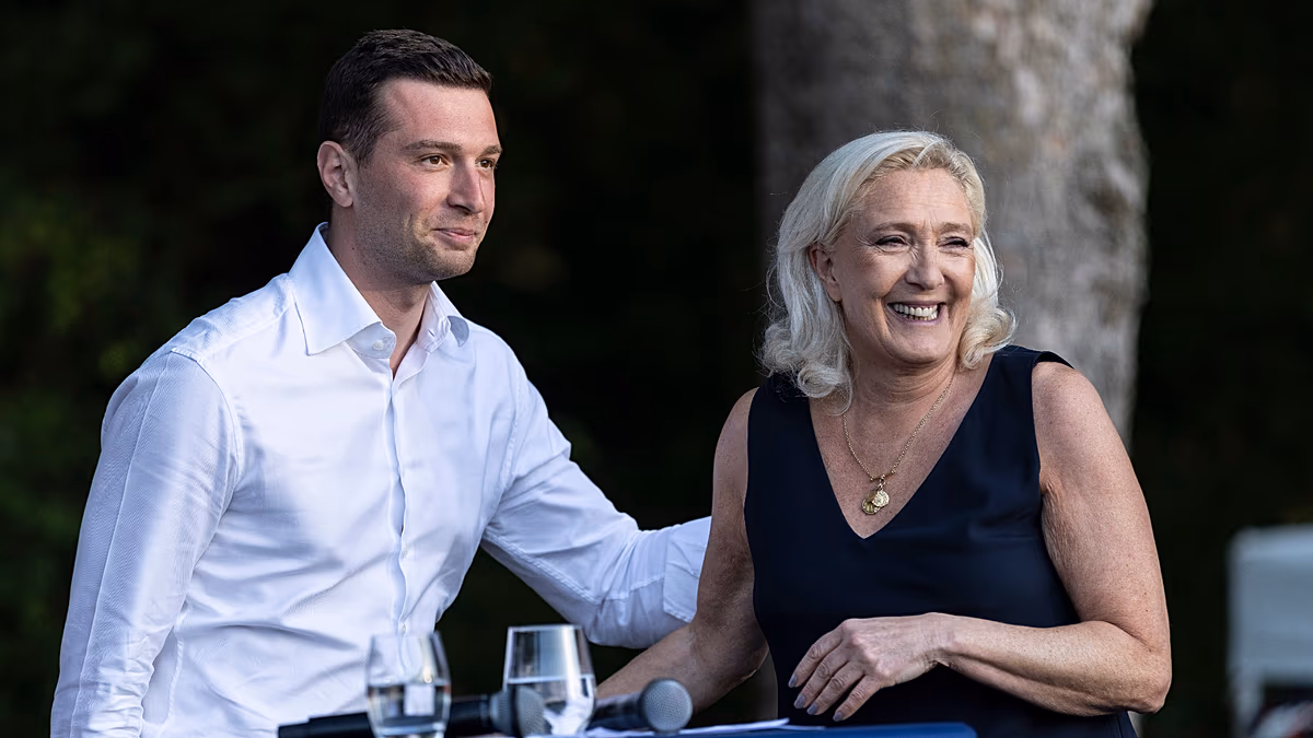 Marine Le Pen és Jordan Bardella egységet ígért a bírósági ítélet előtt